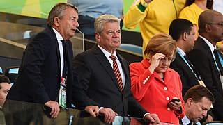 "Stolz auf die Mannschaft und den Trainer": Wolfgang Niersbach © Bongarts/GettyImages