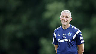 Gewinnt zweiten Test in China: der HSV mit Trainer Mirko Slomka © Bongarts/GettyImages