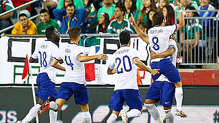 Jubel in der 90. Minute: Deutschlands Gruppengegner Portugal besiegt Mexiko © Bongarts/GettyImages