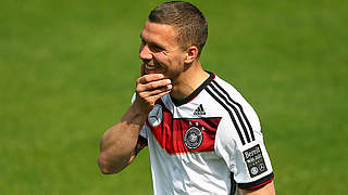 Preparing for his third World Cup: Lukas Podolski © Bongarts/GettyImages