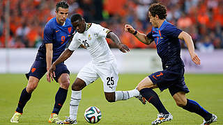 Noch nicht in WM-Form: Ghana verliert in den Niederlanden © Bongarts/GettyImages