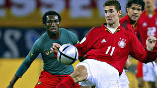 Doppeltorschütze im letzten Duell gegen Kamerun im Jahr 2004: Miroslav Klose © Bongarts/GettyImages