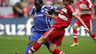 Marcell Jansen and Gerald Asamoah © Bongarts/GettyImages