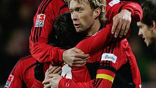 Bayer Leverkusen win against Hansa © 