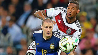 The game of his life: Centre-back Jérôme Boateng (right) © Bongarts/GettyImages