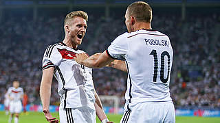Strong match: Schürrle and Podolski © Bongarts/GettyImages