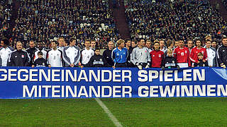 Stars spielen für Flutopfer: auf Schalke 2005 © Bongarts/GettyImages
