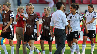 Testen in Vancouver: die DFB-Frauen © Bongarts/GettyImages