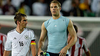 Kehren am 5. Juni zur Nationalmannschaft zurück: Lahm und Neuer © Bongarts/GettyImages