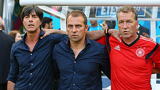 Coach Joachim Löw (left): "We never let them hit us on the break.” © Bongarts/GettyImages
