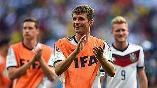 Müller: "Scoring three goals is fantastic" © Bongarts/GettyImages