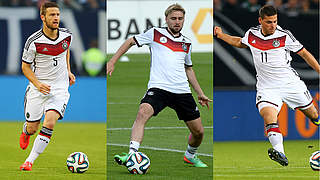 Will miss the World Cup : Mustafi, Schmelzer, Volland © Bongarts/GettyImages