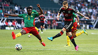 Einspielen für die WM: DFB-Team mit Reus © Bongarts/GettyImages