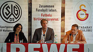 Erstmals Kooperationsvertrag geschlossen: Wattenscheid 09 und Galatasaray Istanbul © MSPW